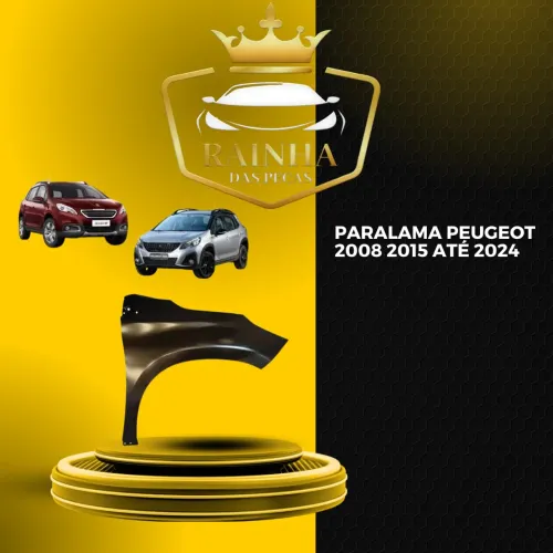 Paralama Peugeot 2008 2015 até 2024