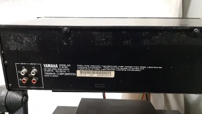 Tape Deck Duplo Yamaha