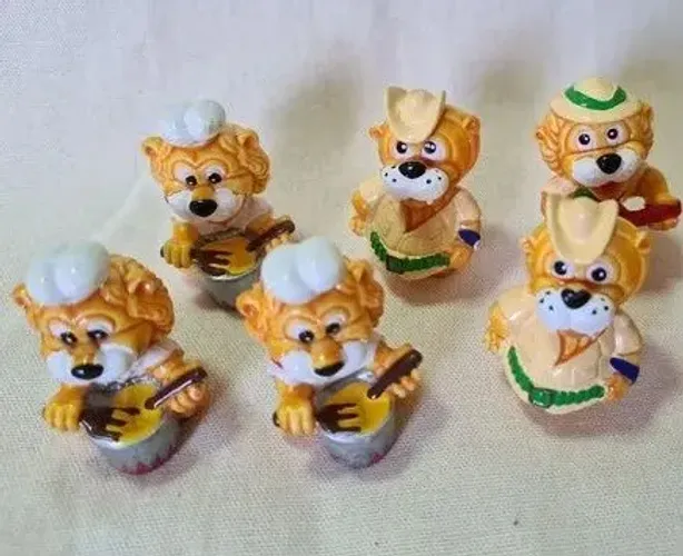 Coleção leões kinder ovo 1993 repetidos