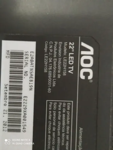Tv monitor AOC 