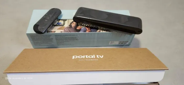 Camara Portal TV Facebook com I.A para qualquer televisor Saida HDMI
