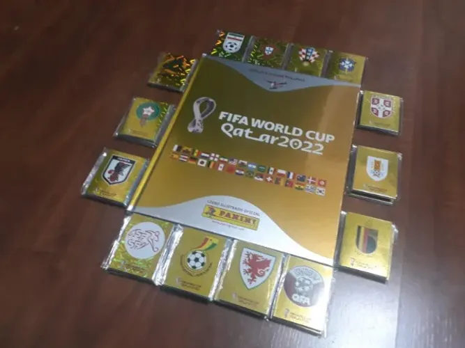 Album da Copa Capa Dura 2022 Com figurinhas para colar