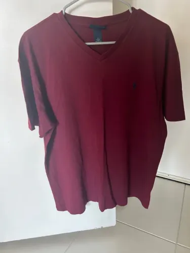 Camiseta Gola V Ralph Lauren