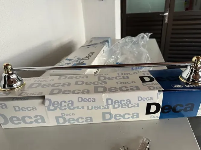 PORTA TOALHAS Deca Belle Epoque- 2040-C -CROMADO