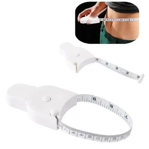 Fita Trena Medição Antropometrica 1,5m 9x6,1x2,5cm Platina