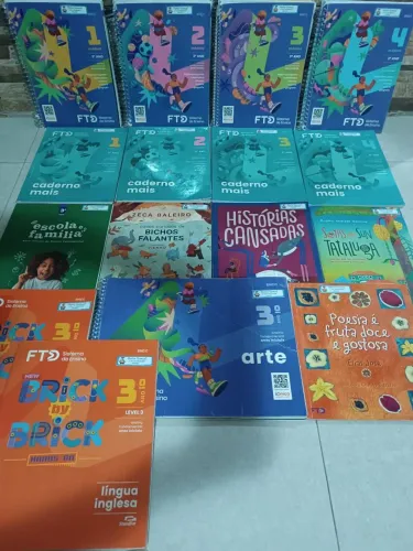 Coleção de livros FTD Sistema de Ensino 3° Ano Fundamental 