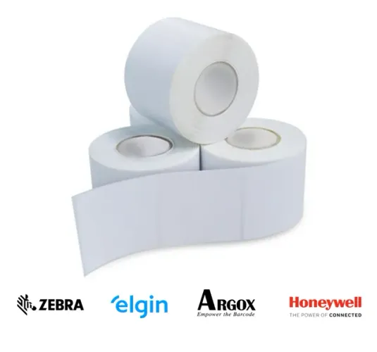 Etiquetas para impressoras Zebra Argox Elgin