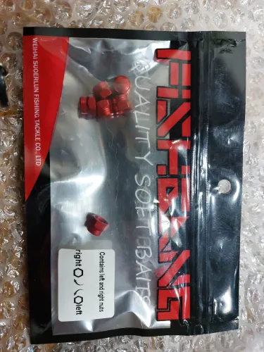 Kit 6 Porcas Manivela 8x5 Carretilha Pesca