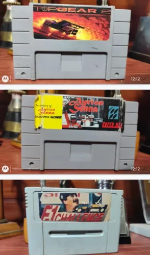 Lote de 3 Cartuchos Super Nintendo