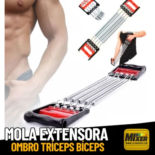 Mola Extensora Elástico Exercícios Ombro Tríceps Bíceps _ ES21