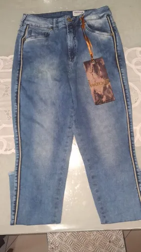 Calça Jeans Feminina - Patogê - Tamanho 42