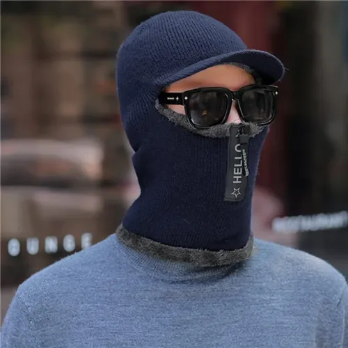 Balaclava Gorro Touca Ninja de Inverno com Óculos