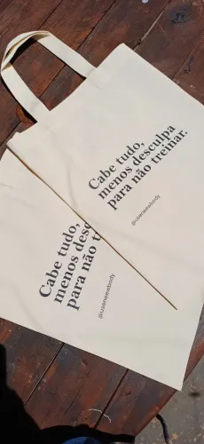 Sacolas Ecobags de Algodão Crú 