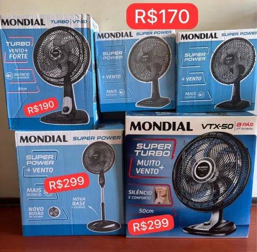 Ventilador novo