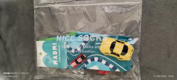 Meias Nice Socks Tik-Tok Importada 