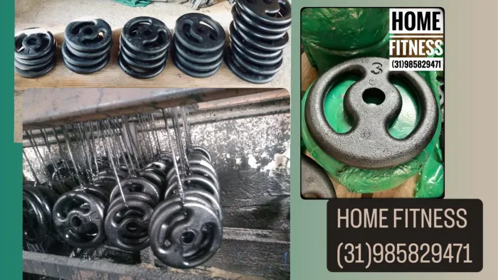 Anilhas de Ferro para Musculação