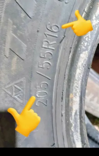 Pneu 16  205/55 mais de meia vida retirar aqui no Bela vista perto da panificadora Bessa
