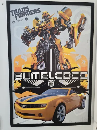 Poster Quadro Transformers Bumblebee