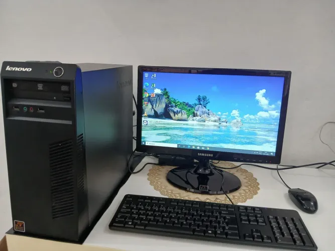 Computador completo/i3/ 4gb/ hd 500gb/ Windows 10/ com garantia 