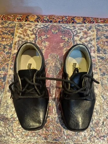 Sapato social semi-novo infantil preto