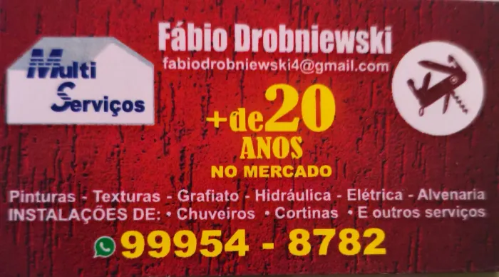 Pinturas, marido de aluguel e jardinagem