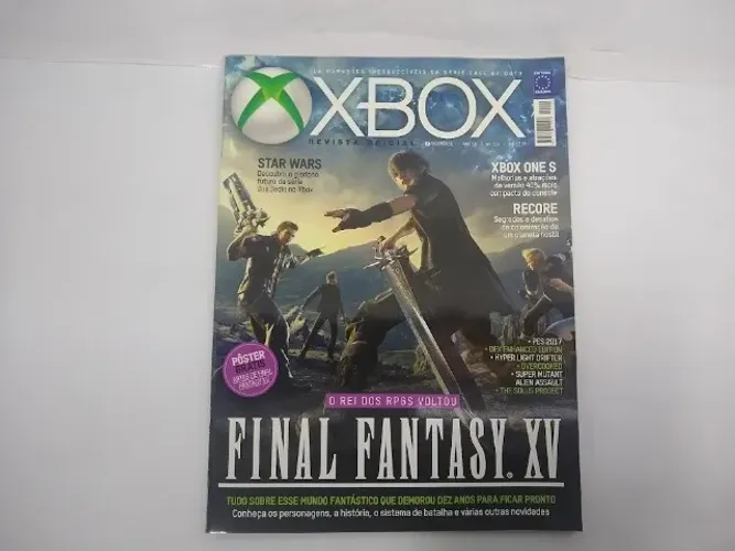 Revista Xbox N. 124 Ano 10: Final Fantasy Xv + Pôster