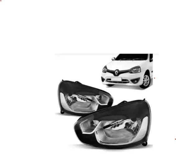 Farol Do Clio 13 a 16 Lado Esquerdo(Valor Unitario)