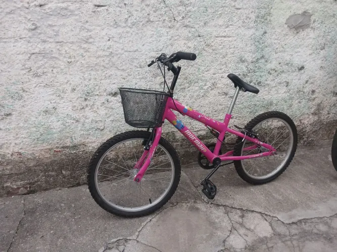 Vende Bicicleta Infantil Rosa Mormaii Aro 16