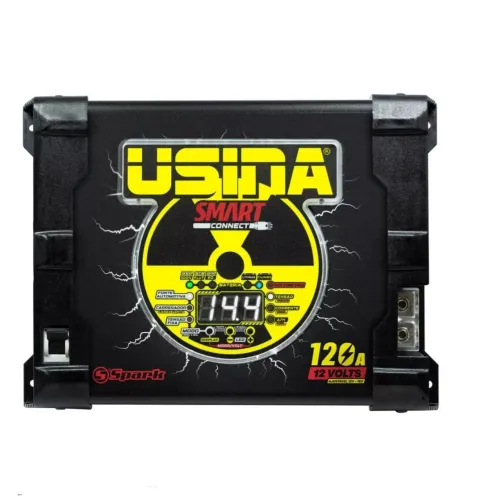 Fonte e carregador Usina Smart Conect 120A