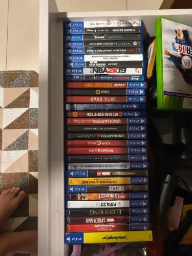 Coleção de Jogos PS4 MELHORES JOGOS. 