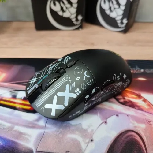 Mouse Gamer Sem Fio HXSJ T90 Recarregável Bluetooth