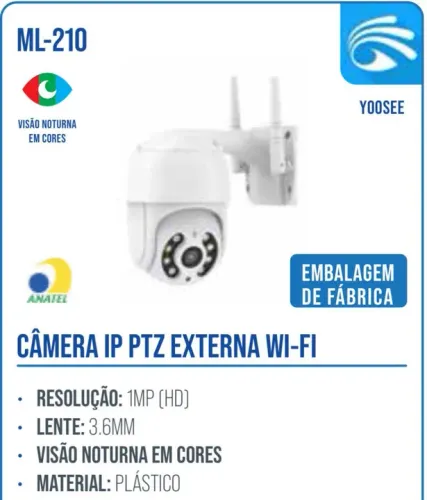 Câmera IP externa Wi-fi Yoosee