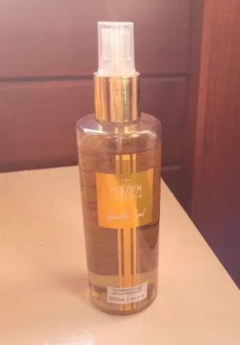 body splash vanilla soul - envolvente e perfumado 