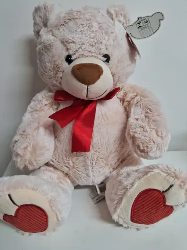 Urso de Pelúcia com Coração - Novo