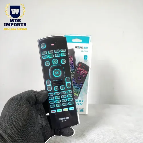 Controle Remoto Air Mouse com Sensor e Teclado