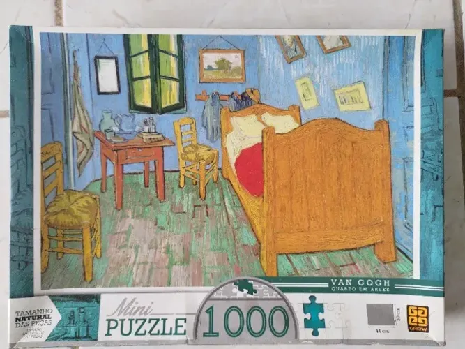 Quebra cabeças VAN GOGH quarto