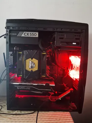 PC Gamer Ryzen 5 2600 Rx 580 8GB 16GB ram