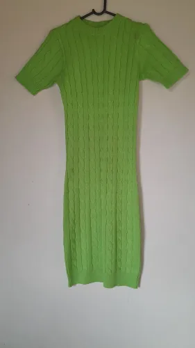 Vestido de tricô 