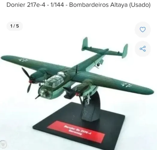 Donier 217e-4 - 1/144 - Modelismo
