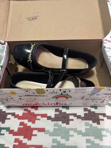 Sapatinho Molekinha preto TAM: 29