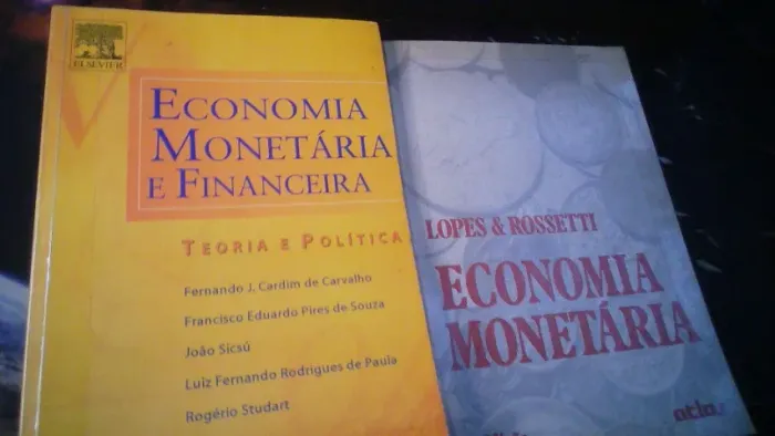 Livros de Economia Monetária e financeira
