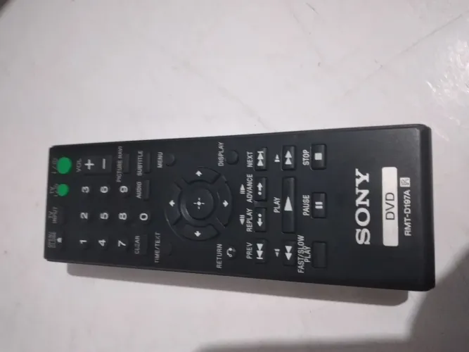Controle remoto original sony modelo RMT D 197A