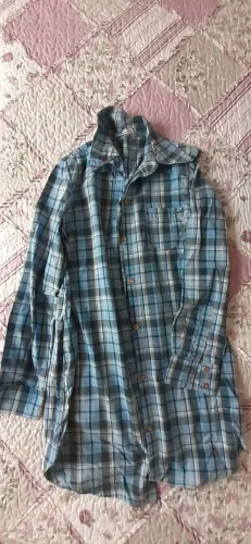 Vestido Xadrez Azul