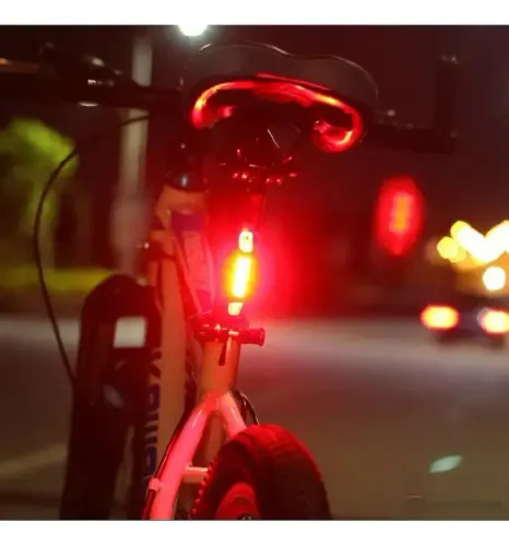 Lanterna Bike Farol Led Bike Sinalizador 