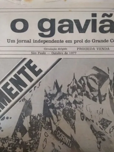Jornal O Gavião - Corinthians 1977