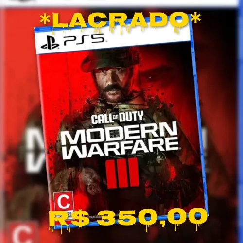 Call Of Duty Modern Warfare 3 - PS5 - Lacrado 