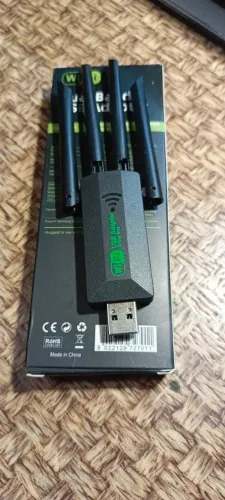 Adaptador Wi-Fi USB Alto Desempenho Dual Band Novo