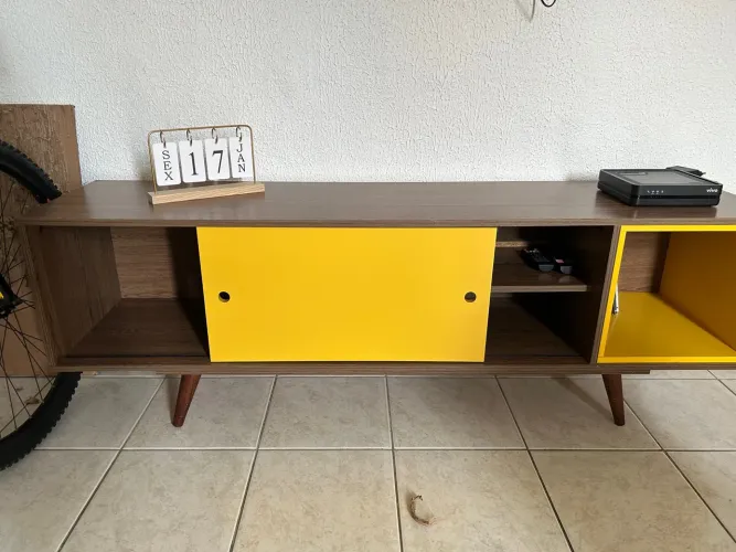 Rack de TV moderno com design único
