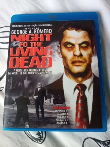 Blu ray nacional a noite dos mortos vivos George romero 