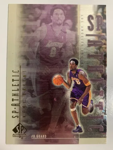 Kobe Bryant Especial Metalizado Raro Card NBA 1999 Basquete Black Mamba Colecionador